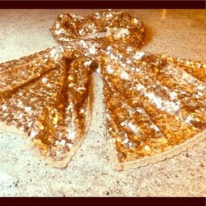 Cejon Gold scarf 100% polyester